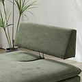 Keller Single Sofa Bed Olive from Roseland Furniture