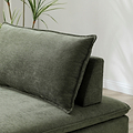Keller Single Sofa Bed Olive from Roseland Furniture