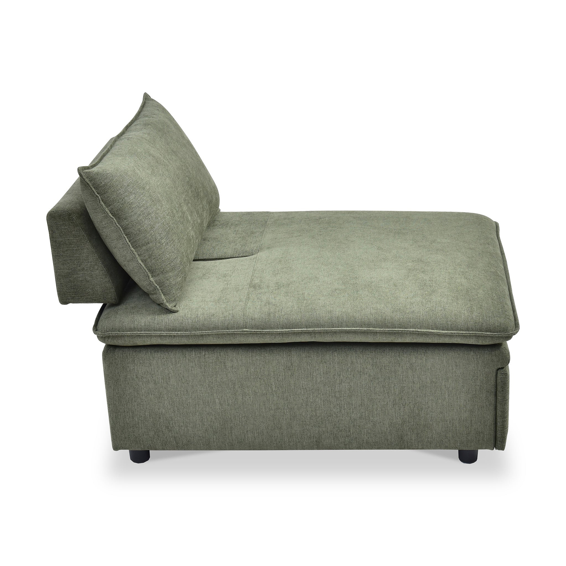 Keller Single Sofa Bed Olive from Roseland Furniture