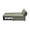 Keller Single Sofa Bed Olive from Roseland Furniture