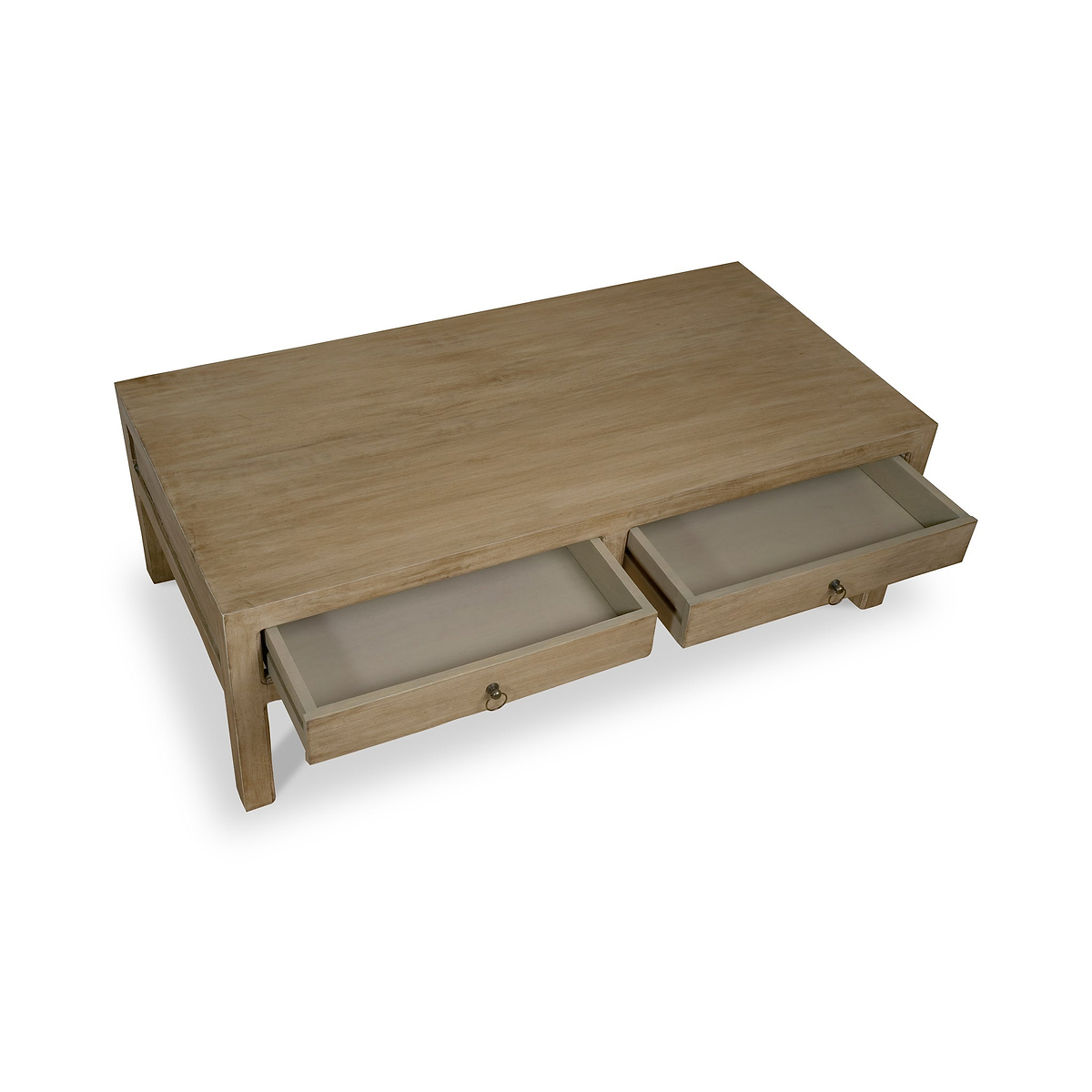 Amal Mango Wood 2 Drawer Coffee Table from Roseland Furniture