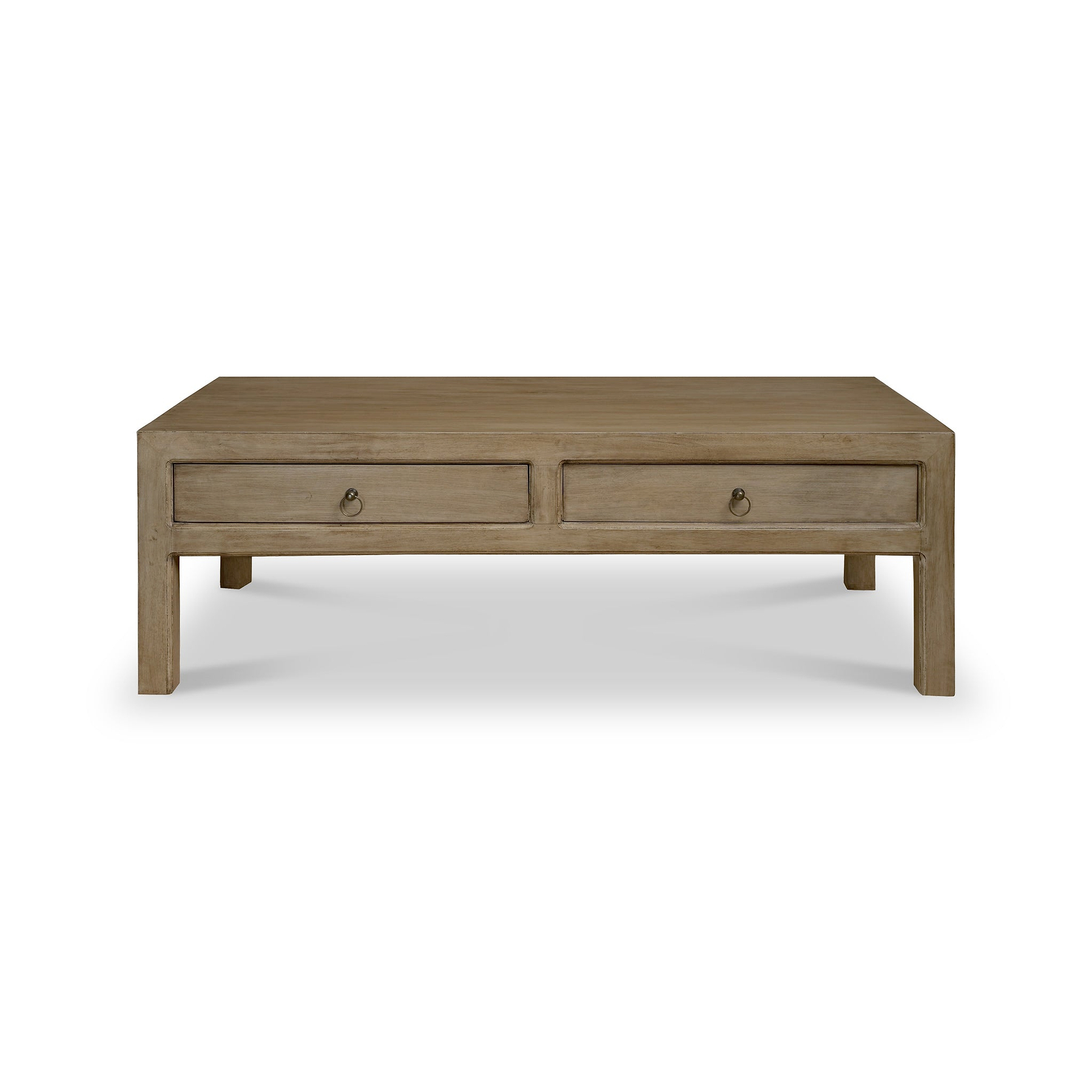 Amal Mango Wood 2 Drawer Coffee Table from Roseland Furniture