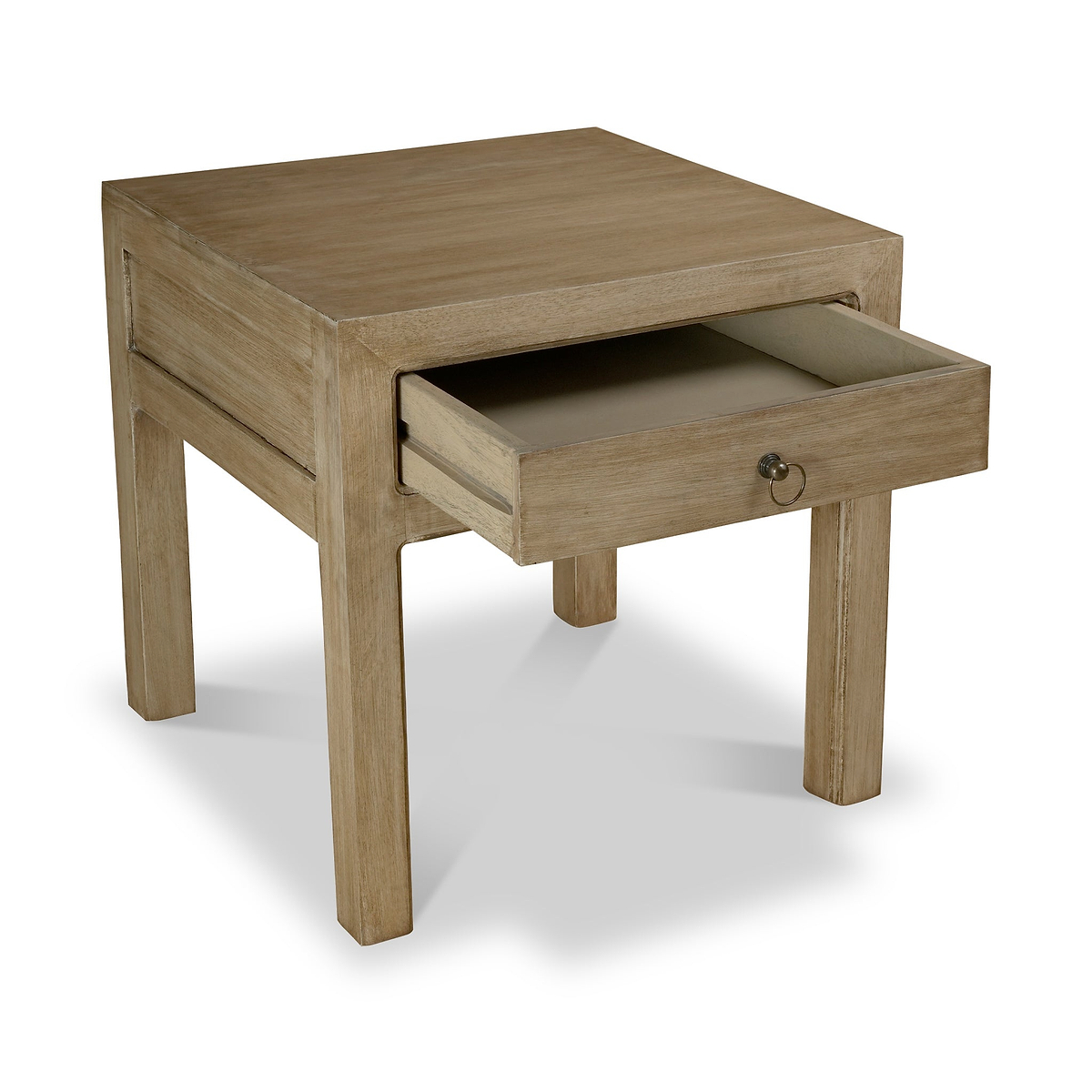 Amal Mango Wood 1 Drawer Lamp Table from Roseland Furniture