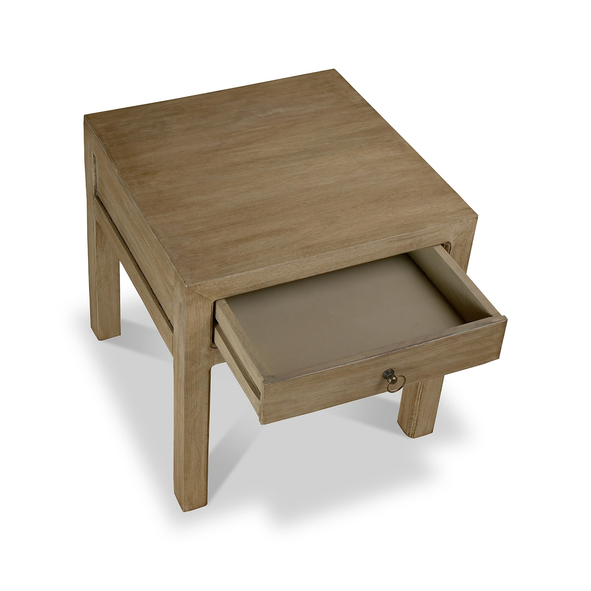 Amal Mango Wood 1 Drawer Lamp Table from Roseland Furniture