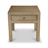 Amal Mango Wood 1 Drawer Lamp Table from Roseland Furniture