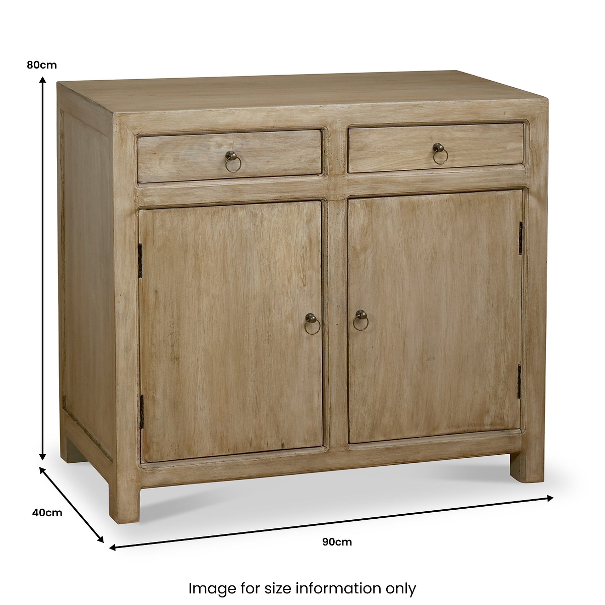 Amal Mango Wood Small Sideboard from Roseland Furniture