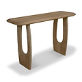 Kanso Almond Mango Wood Console Table Almond from Roseland Furniture
