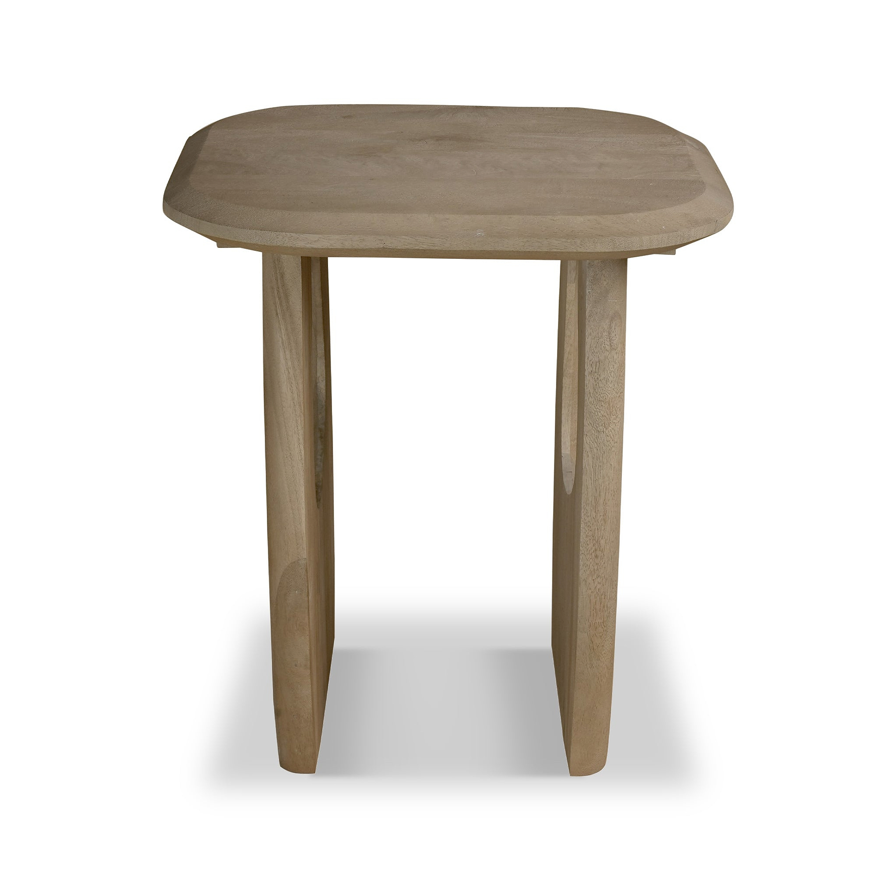 Kanso Mango Wood Lamp Table Almond from Roseland Furniture