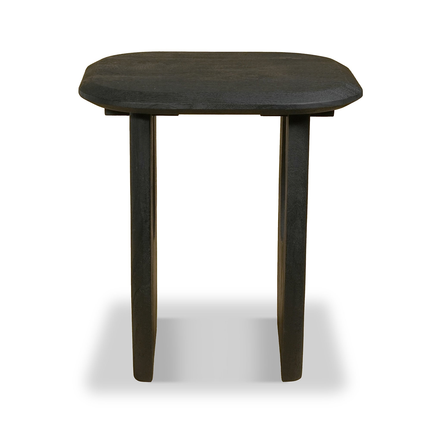 Kanso Mango Wood Lamp Table Black from Roseland Furniture
