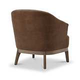 Calloway Faux Leather Accent Chair from Roseland Furniture