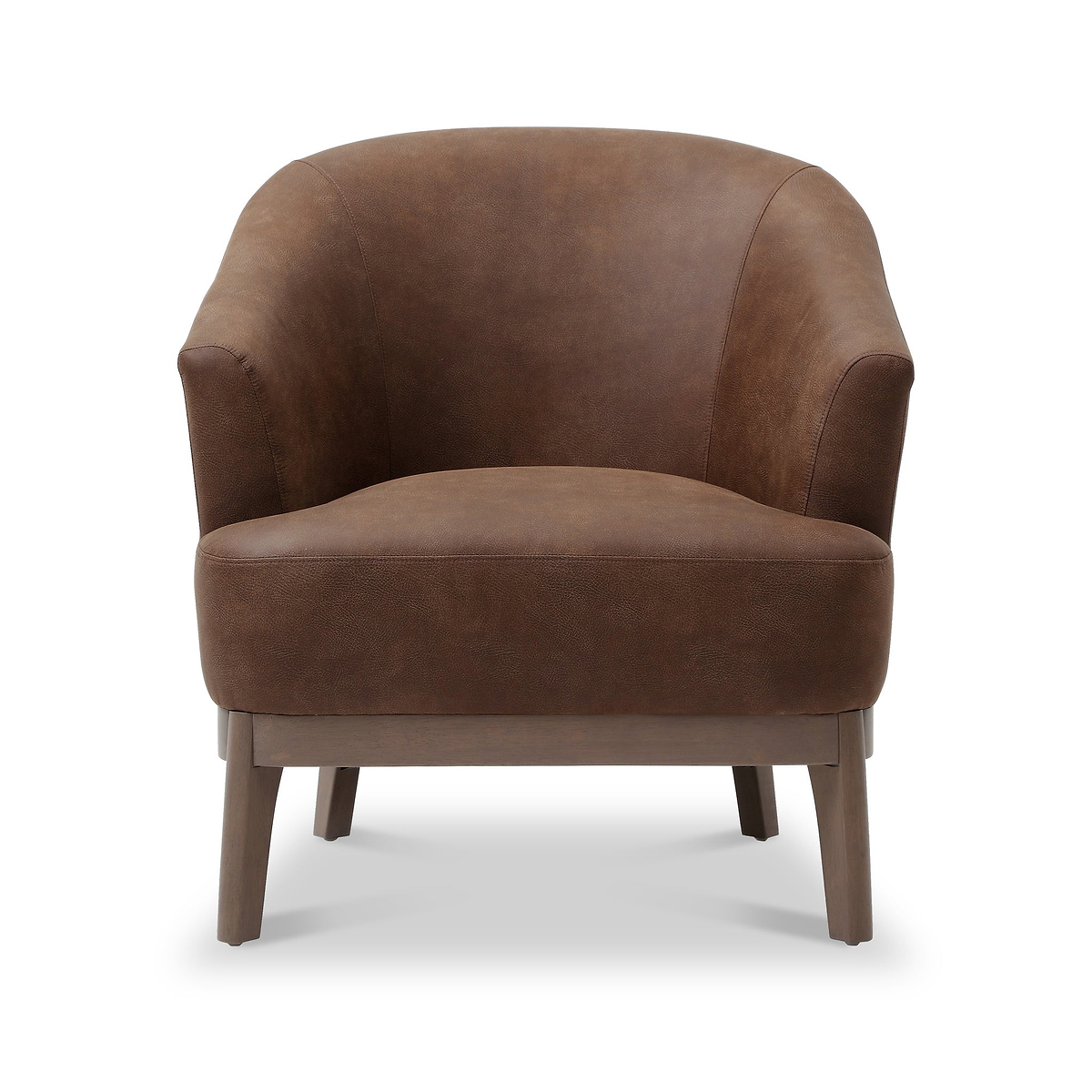 Calloway Faux Leather Accent Chair from Roseland Furniture