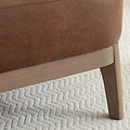 Calloway Faux Leather Accent Chair from Roseland Furniture