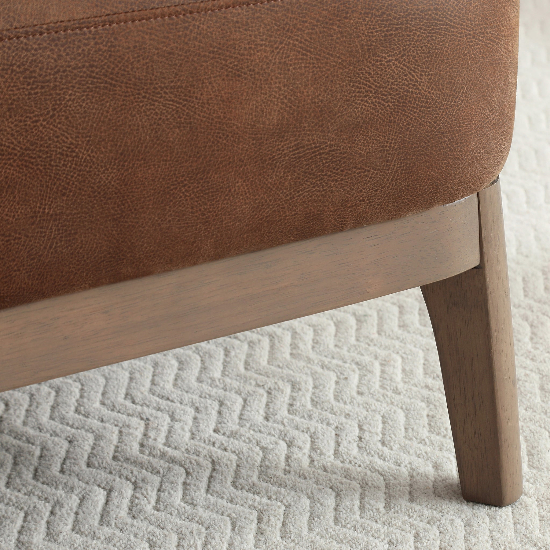Calloway Faux Leather Accent Chair from Roseland Furniture