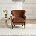 Arkwright Wingback Armchair Toffee from Roseland Furniture