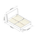 Russell Double Bed from Roseland Furniture