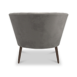Hartwell-velvet-accent-chair-asphalt from Roseland Furniture