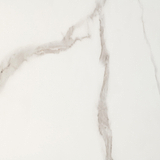 Avril White Sintered Stone 75cm Square Dining Table from Roseland