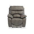 Fraser Grey Fabric Electric Reclining Armchair from Roseland Furniture