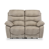 Fraser Natural Fabric Electric Reclining 2 Seater Sofa from Roseland Furniture