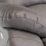Fraser Grey Fabric Electric Reclining Armchair