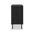 Axton 3 Drawer Chest Black Ash from Roseland Furniture