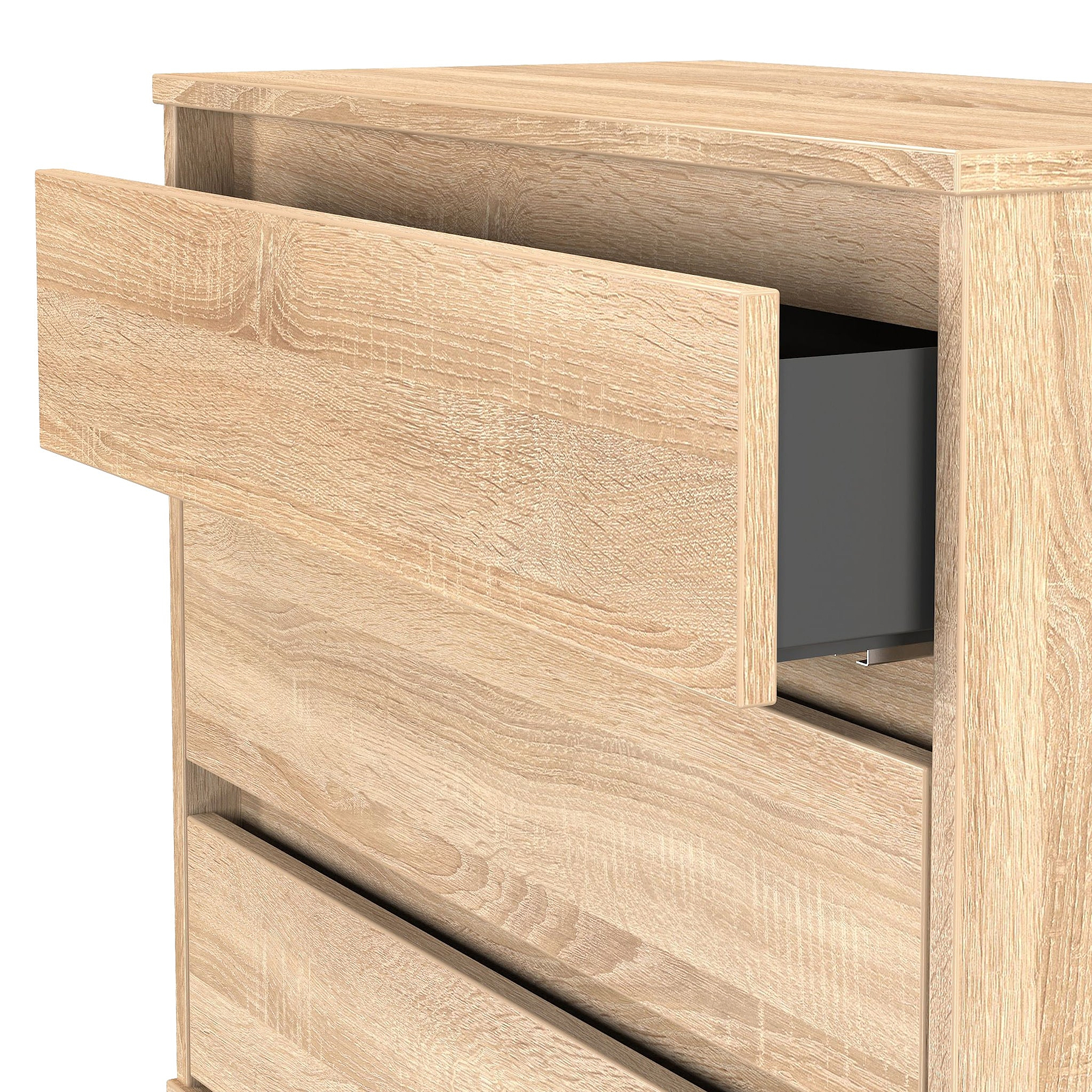 Axton 3 Drawer Chest Oak from Roseland Furniture