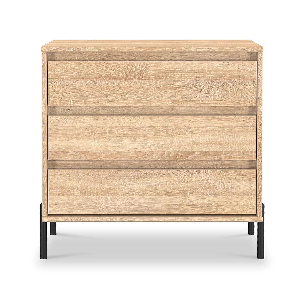 Axton 3 Drawer Chest Oak from Roseland Furniture