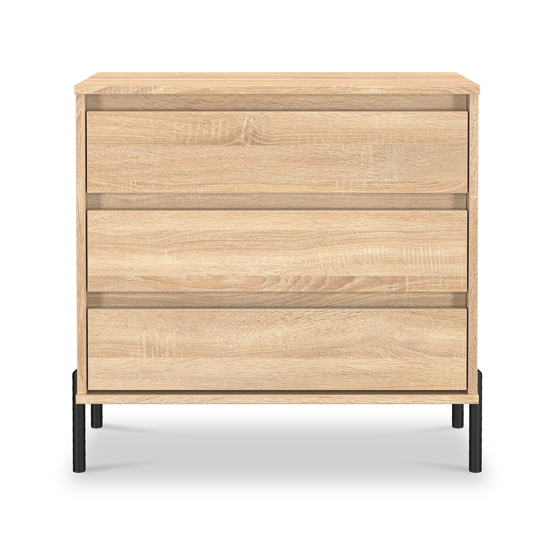 Axton 3 Drawer Chest Oak from Roseland Furniture