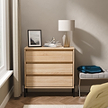 Axton 3 Drawer Chest Oak from Roseland Furniture