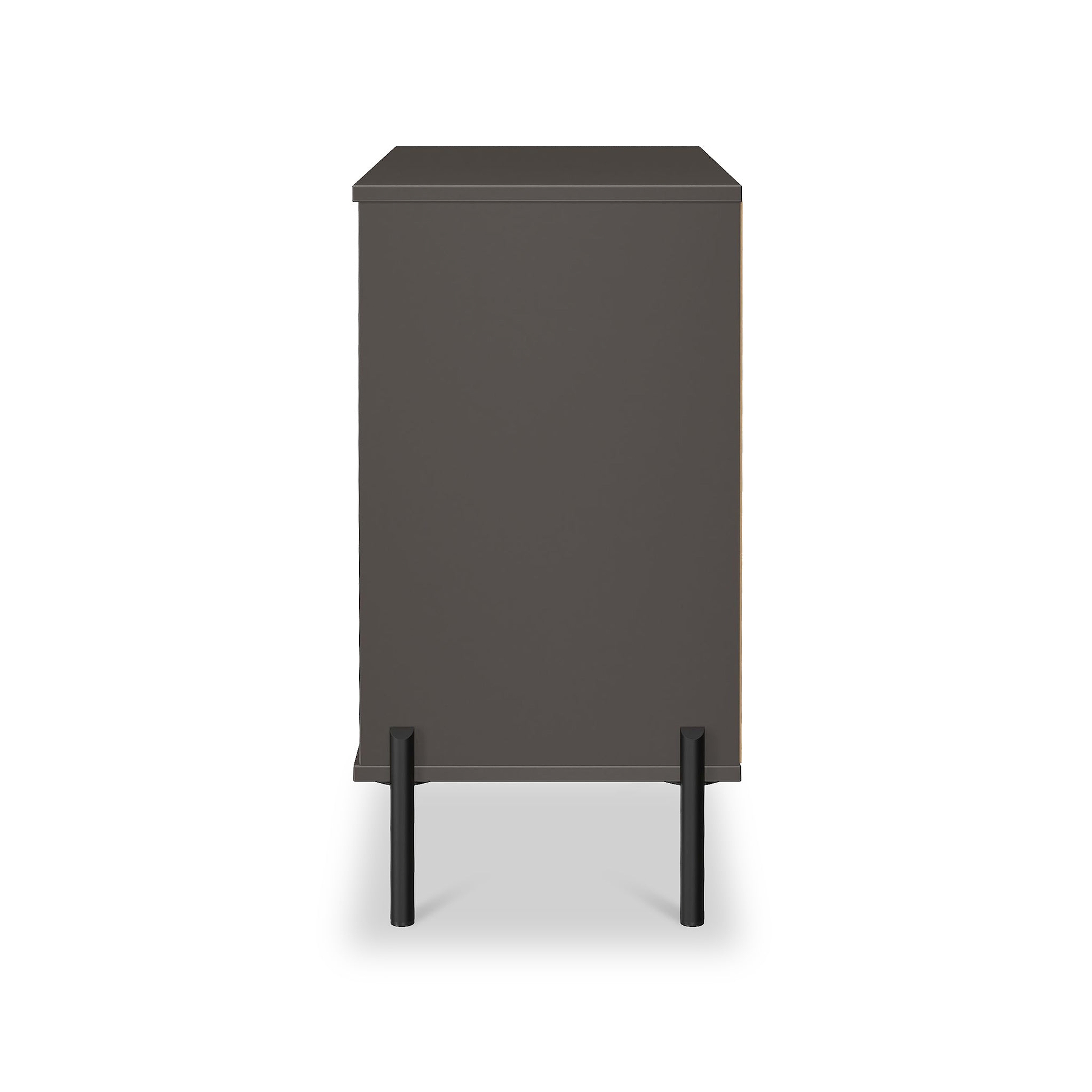 Axton 3 Drawer Chest Oak Graphite from Roseland Furniture