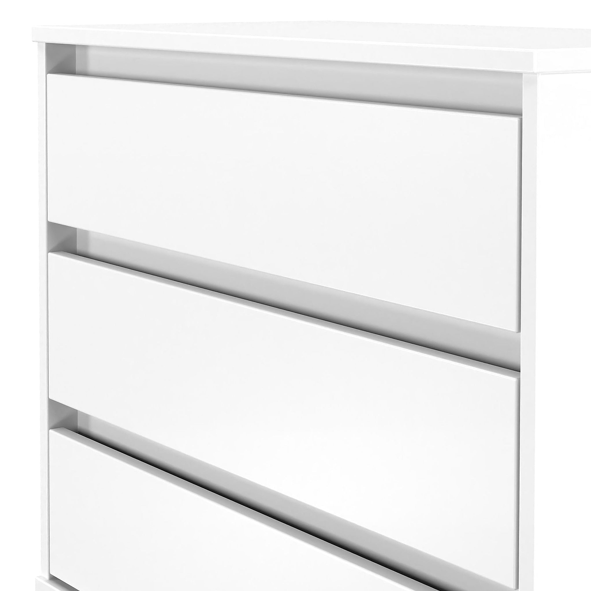 Axton 3 Drawer Chest White Matt from Roseland Furniture