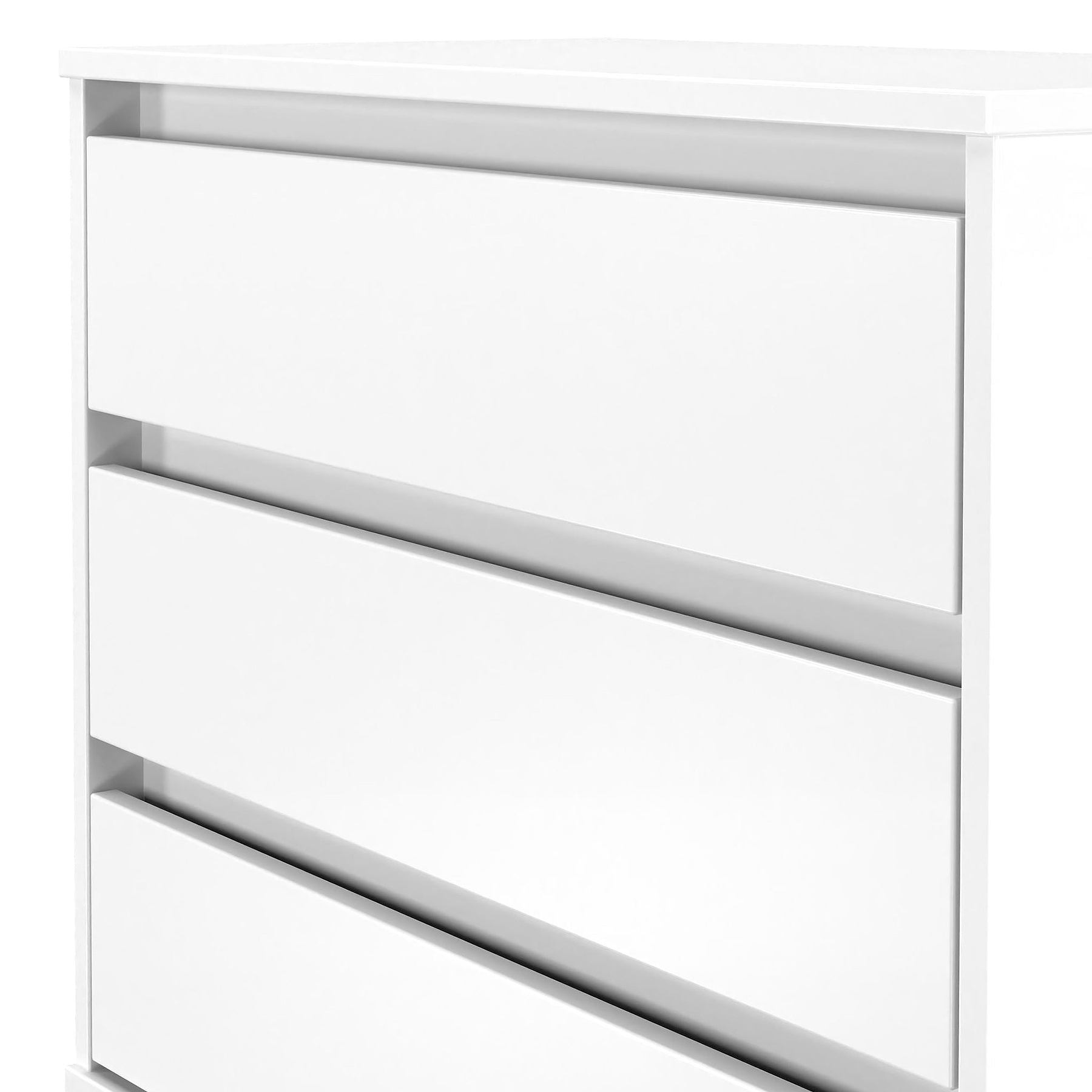 Axton 3 Drawer Chest White Matt from Roseland Furniture