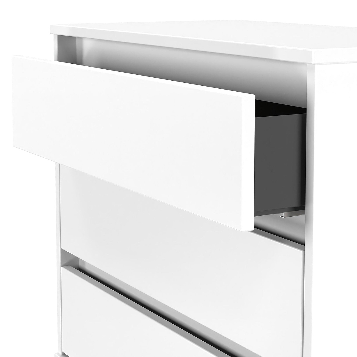 Axton 3 Drawer Chest White Matt from Roseland Furniture