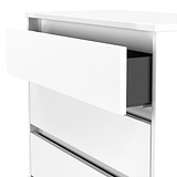 Axton 3 Drawer Chest White Matt from Roseland Furniture