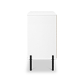 Axton 3 Drawer Chest White Matt from Roseland Furniture