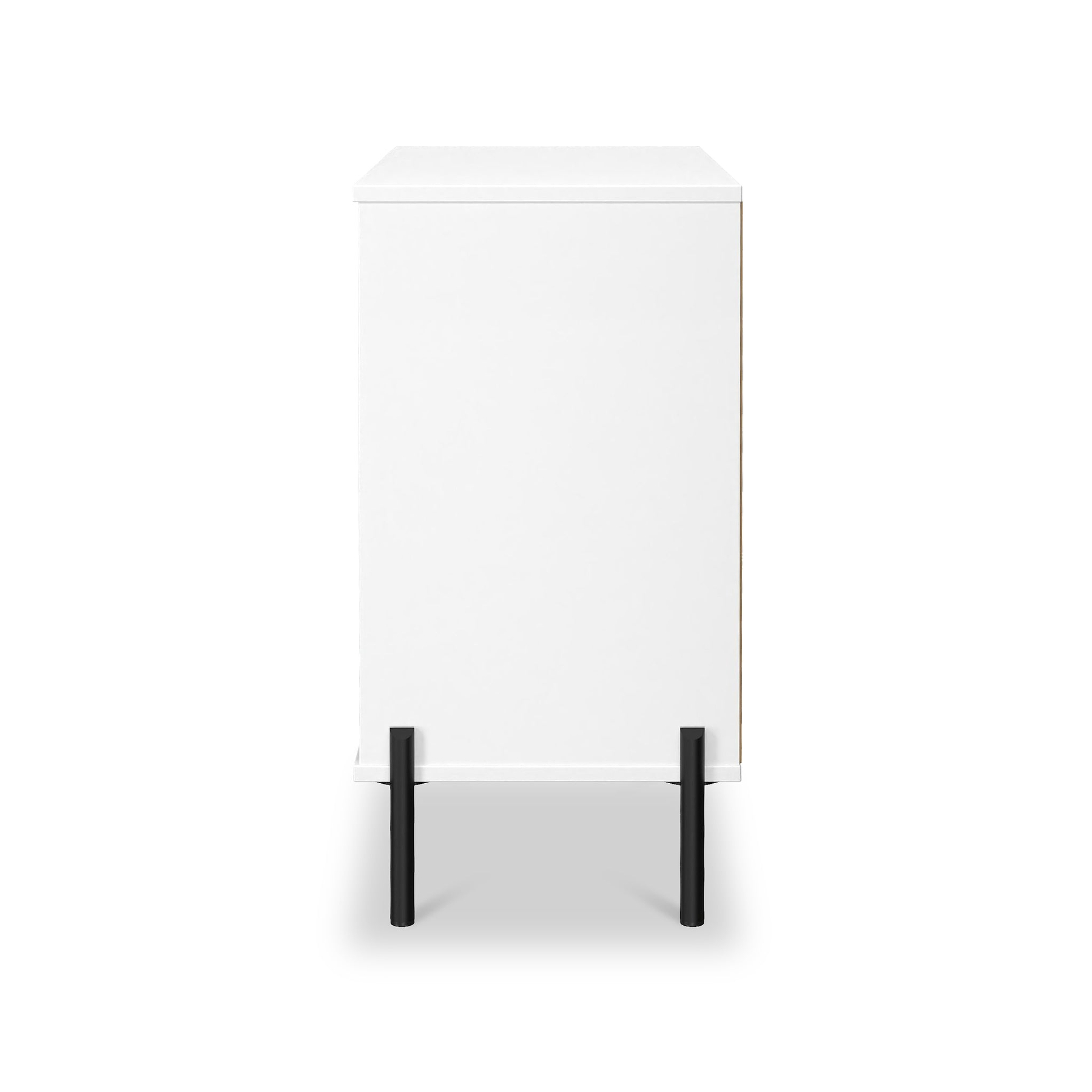 Axton 3 Drawer Chest White Matt from Roseland Furniture