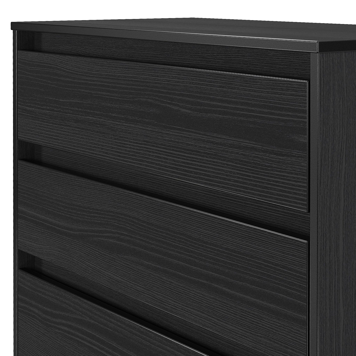 Axton 4 Drawer Chest Black Ash from Roseland Furniture