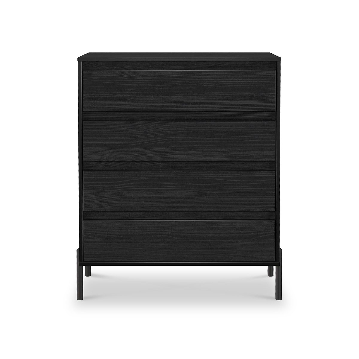 Axton 4 Drawer Chest Black Ash from Roseland Furniture