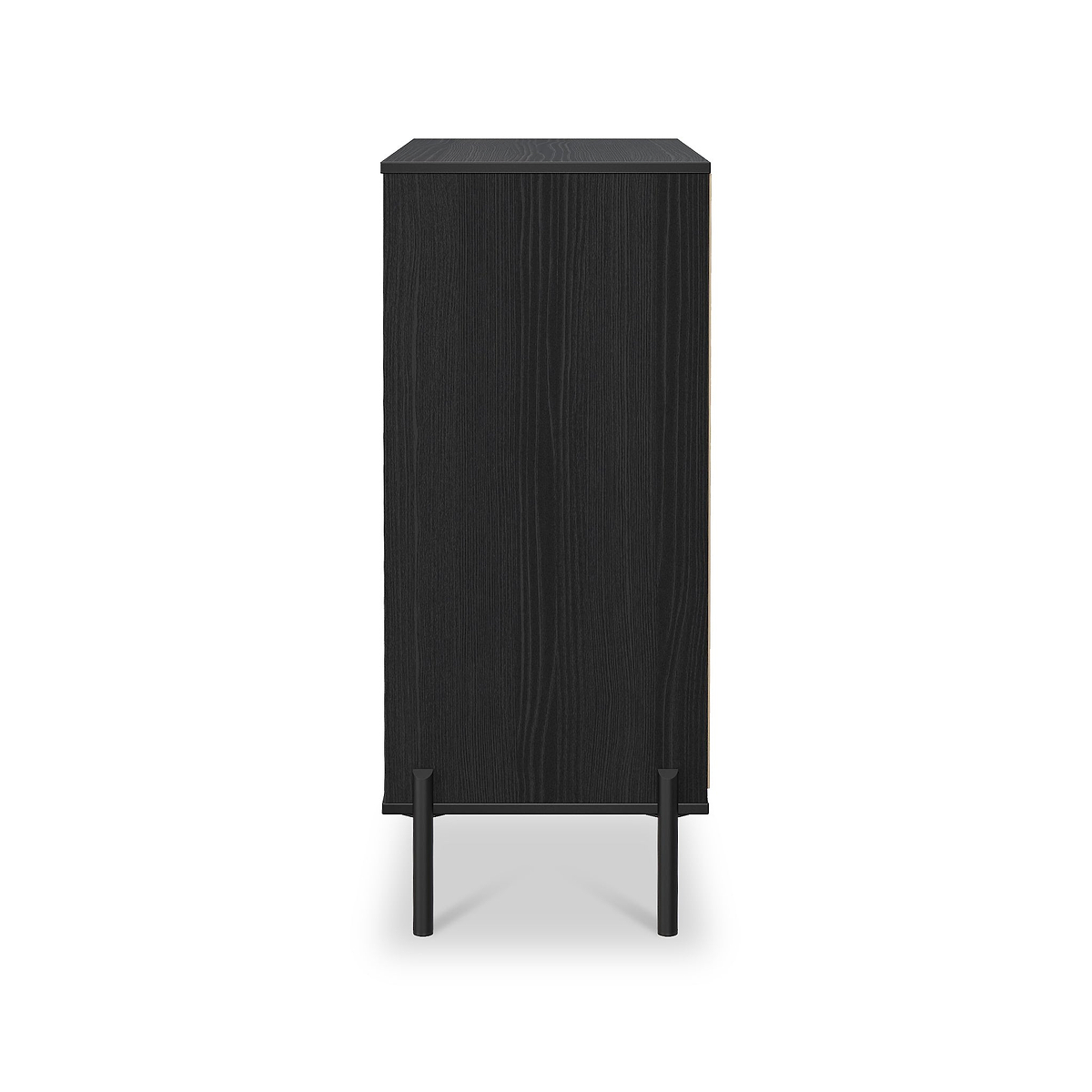 Axton 4 Drawer Chest Black Ash from Roseland Furniture