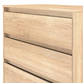 Axton 4 Drawer Chest Oak from Roseland Furniture