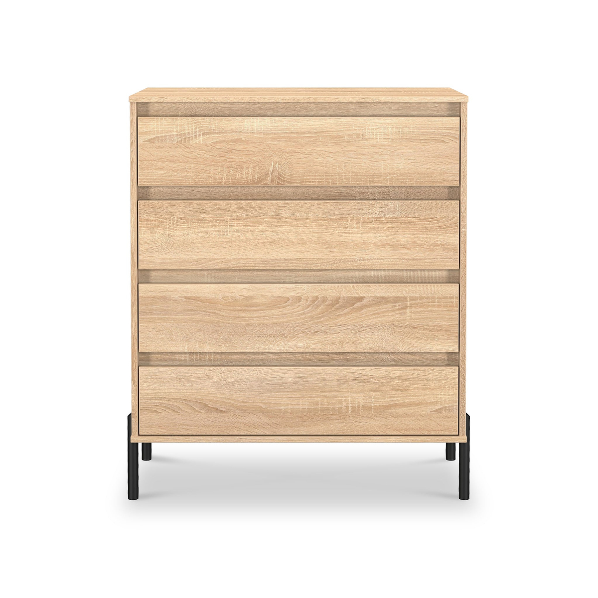 Axton 4 Drawer Chest Oak from Roseland Furniture
