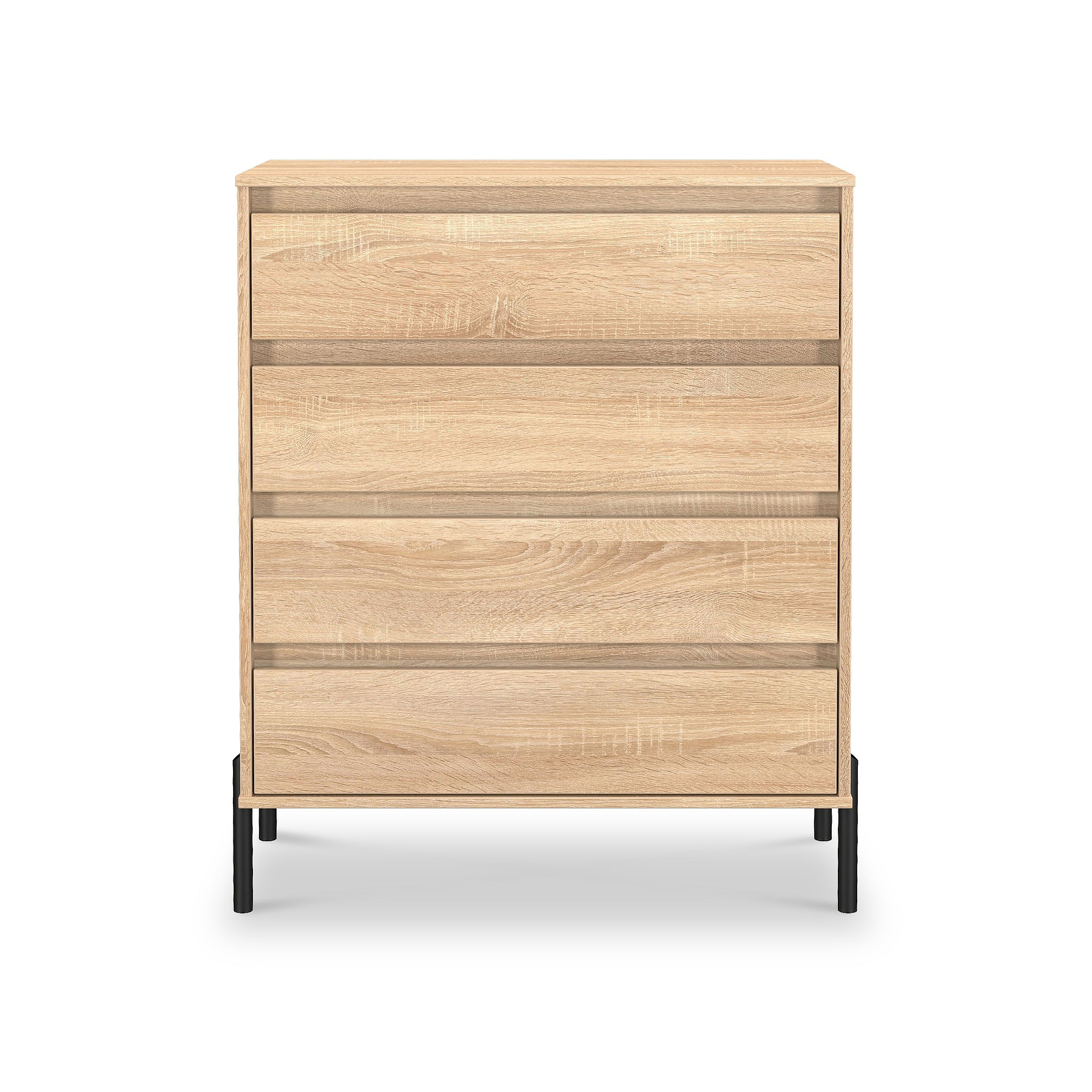Axton 4 Drawer Chest Oak from Roseland Furniture