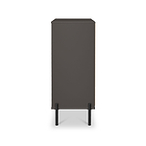 Axton 4 Drawer Chest Oak Graphite from Roseland Furniture