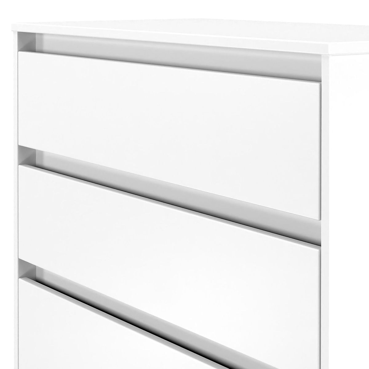 Axton 4 Drawer Chest White Matt from Roseland Furniture