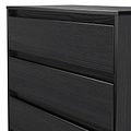 Axton 5 Drawer Chest Black Ash from Roseland Furniture