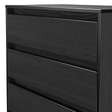 Axton 5 Drawer Chest Black Ash from Roseland Furniture
