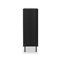 Axton 5 Drawer Chest Black Ash from Roseland Furniture