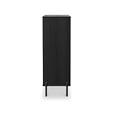 Axton 5 Drawer Chest Black Ash from Roseland Furniture