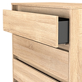Axton 5 Drawer Chest Oak from Roseland Furniture