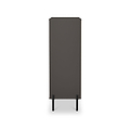 Axton 5 Drawer Chest Oak Graphite from Roseland Furniture